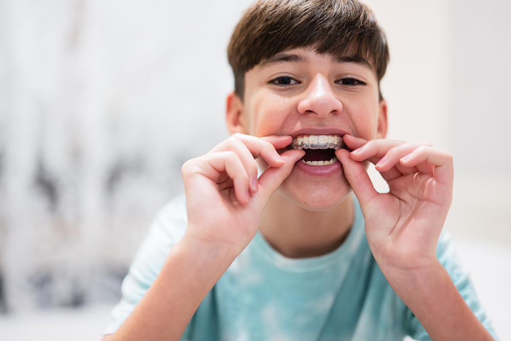 Traitement de l'articulé croisé avec Invisalign